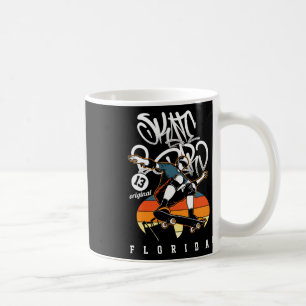 Taza De Café Patinador Florida Patinaje Patinadores