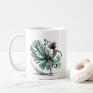 Taza De Café Patinadora sobre hielo