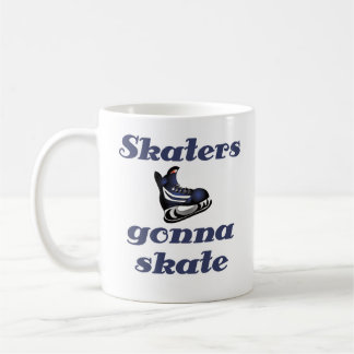 Taza De Café Patinadores de hockey patinarán