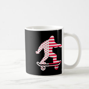 Taza De Café Patinadores de monopatín de la bandera de América