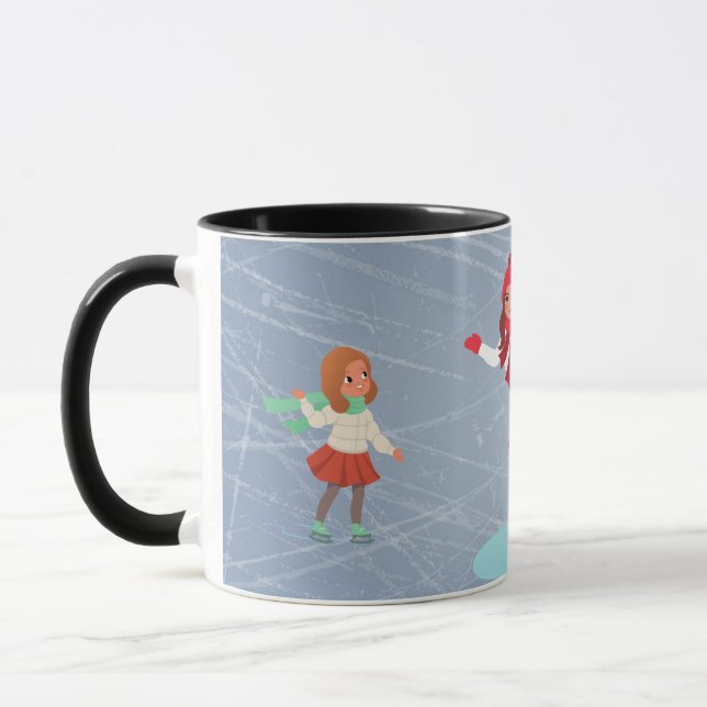taza de café patinadores sobre hielo (Izquierda)