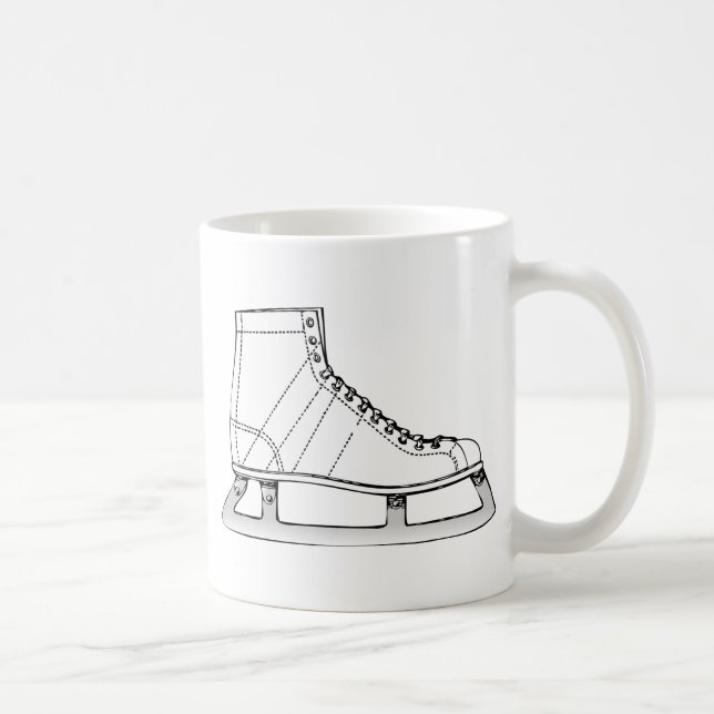 Taza De Café Patinaje artístico sobre hielo (Derecha)