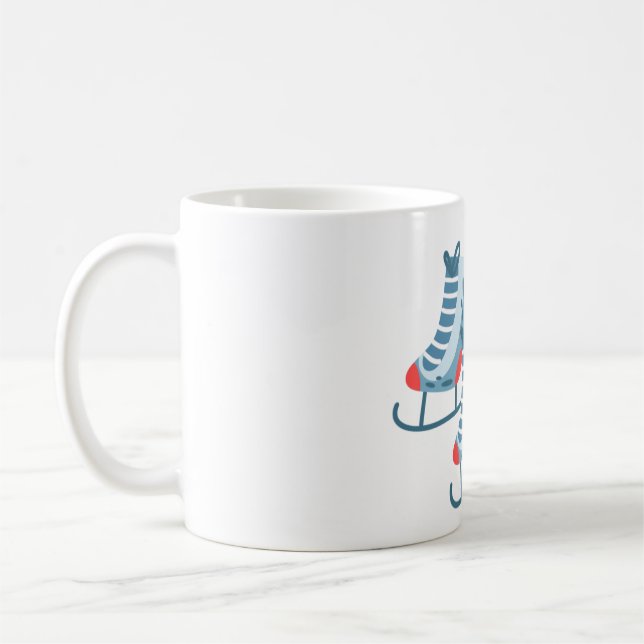 Taza De Café Patinaje sobre hielo (Izquierda)