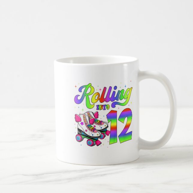 Taza De Café Patinaje sobre patinaje sobre ruedas 12 Chicas de  (Derecha)