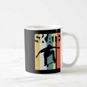 Taza De Café Patinar Patineta Patinador Patinaje Retro