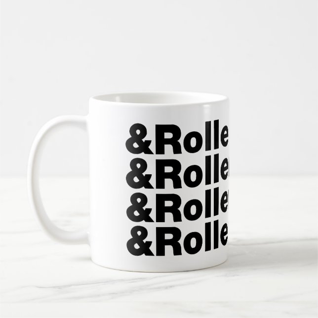 Taza De Café & Patines de ruedas (Izquierda)
