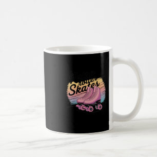 Taza De Café Patines Retro - Sticker de Vibraciones de los 80s6