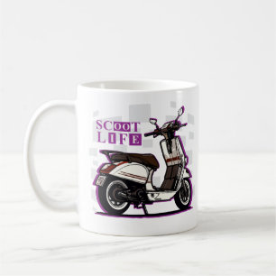 Taza De Café Patinete