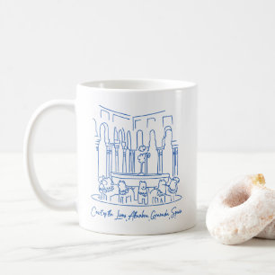 Taza De Café Patio de los Leones de la Alhambra 1