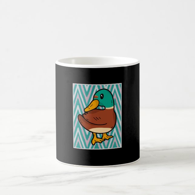 Taza De Café Pato adorable (Centro)