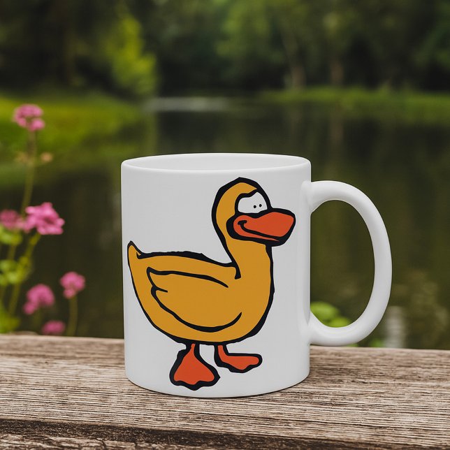 Taza De Café Pato Amarillo (Subido por el creador)