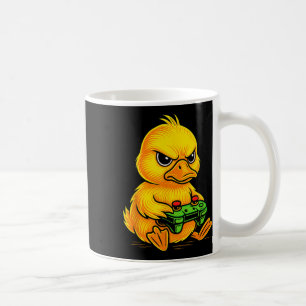 Taza De Café Pato Amarillo Videojuegos Jugador Juegos Animal Ni