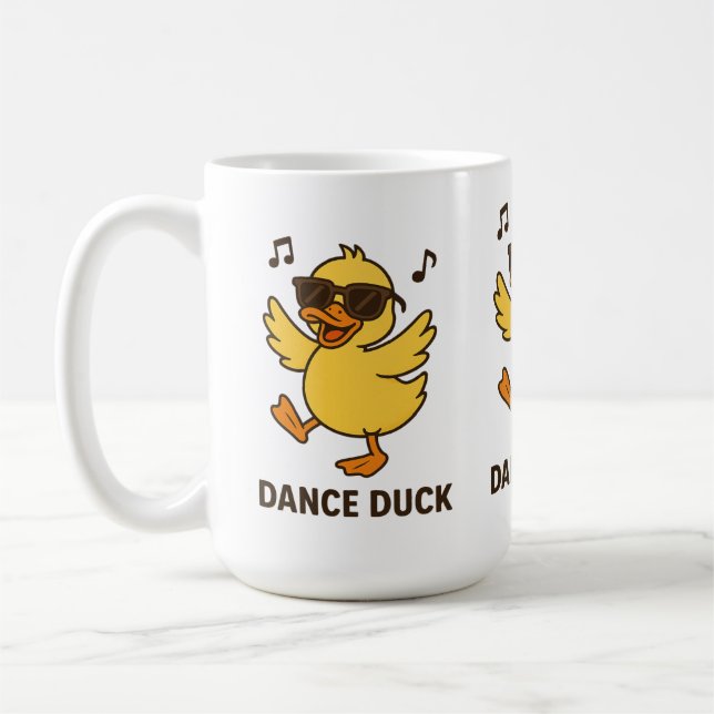 Taza De Café Pato bailarín de Guay (Izquierda)