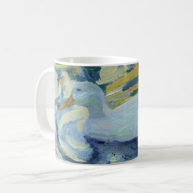 Taza De Café Pato blanco (Anverso izquierdo)