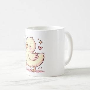 Taza De Café Pato caprichoso con encanto