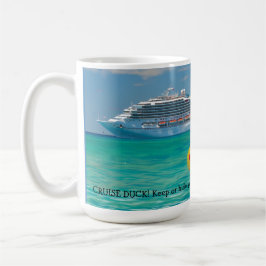 Taza De Café Pato de crucero personalizado para adultos