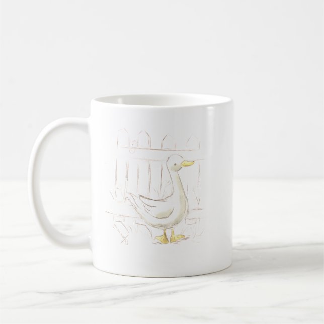 Taza De Café Pato de cuento (Izquierda)
