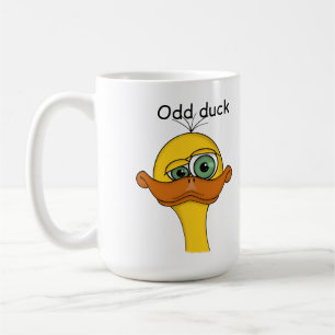 Taza De Café Pato de dibujos animados extraño