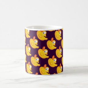 Taza De Café Pato de goma amarillo
