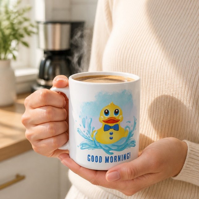 Taza de café Pato de Goma Caballero (Subido por el creador)