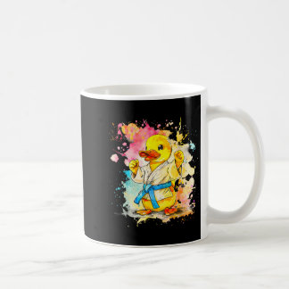 Taza De Café Pato de goma de Judo Kickboxing Taekwondo Naturale
