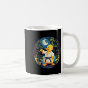 Taza De Café Pato de goma de Judo Kickboxing Taekwondo Naturale