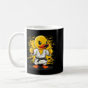 Taza De Café Pato de goma de kickboxing Taekwondo Karate Mma