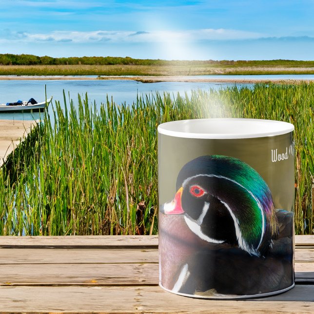 Taza De Café Pato de madera (Subido por el creador)