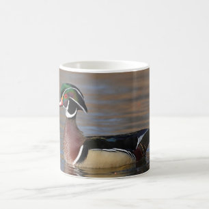 Taza De Café Pato de madera macho