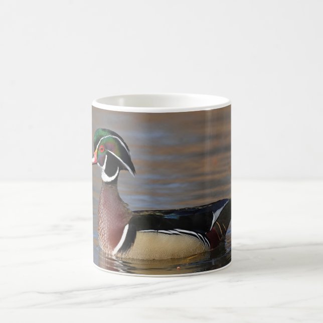 Taza De Café Pato de madera macho (Centro)