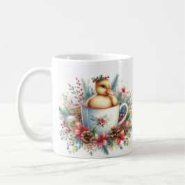 Taza De Café Pato de Navidad