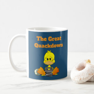 Taza De Café Pato Divertido de la Cárcel El Gran Quackdown