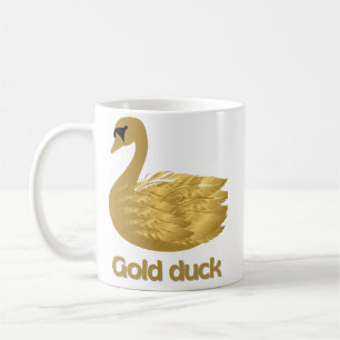 Taza De Café Pato dorado