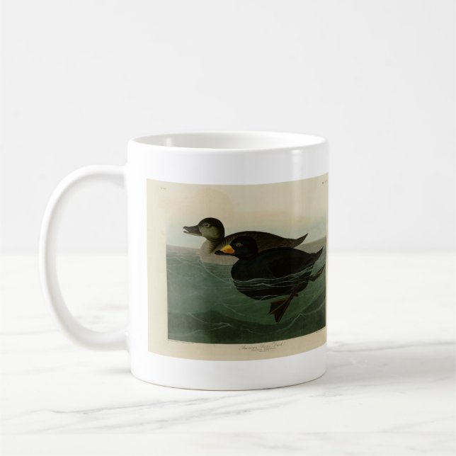 Taza De Café Pato escocés estadounidense - Los pájaros de Améri (Izquierda)