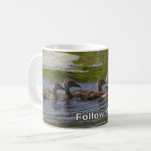 Taza De Café Pato Madre e Hijos
