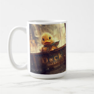 Taza De Café Pato oscuro sobre y descubre café
