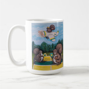 Taza De Café Pato Squirrels mug