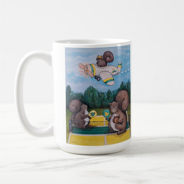 Taza De Café Pato Squirrels mug (Izquierda)