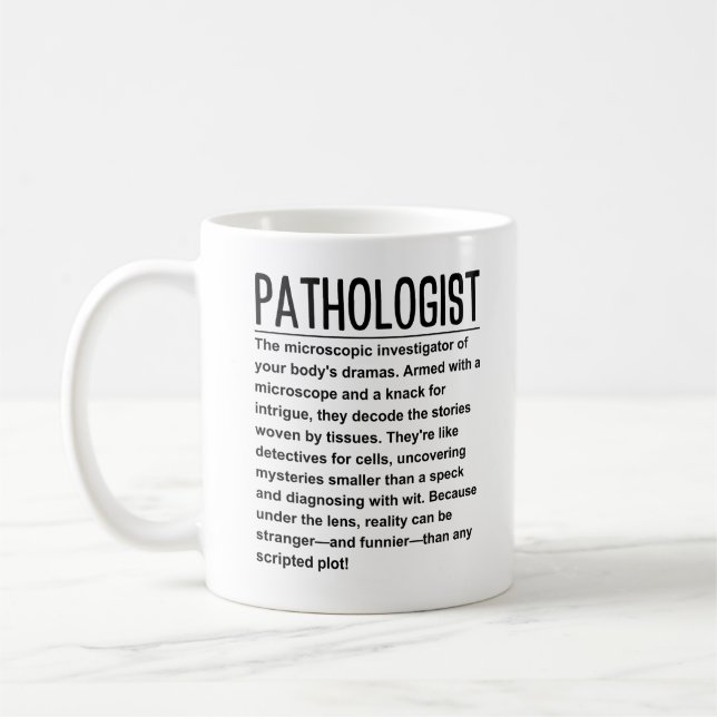 Taza De Café Patólogo (Izquierda)