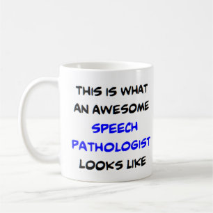 Taza De Café patólogo del habla, impresionante