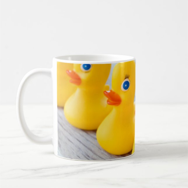 Taza De Café patos amarillos de caucho (Izquierda)