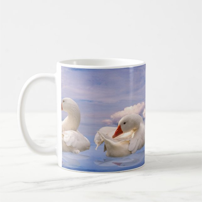 Taza De Café Patos En Un Lago-37797 (Izquierda)
