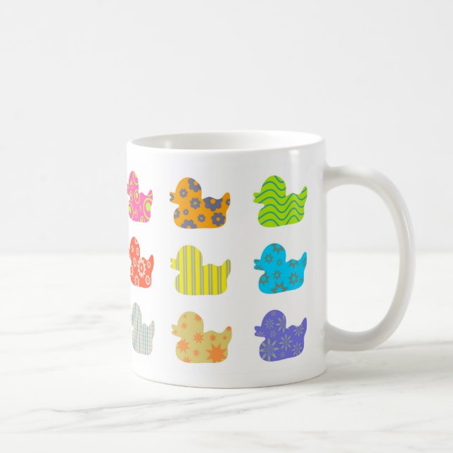 Taza De Café Patos modelados (Derecha)