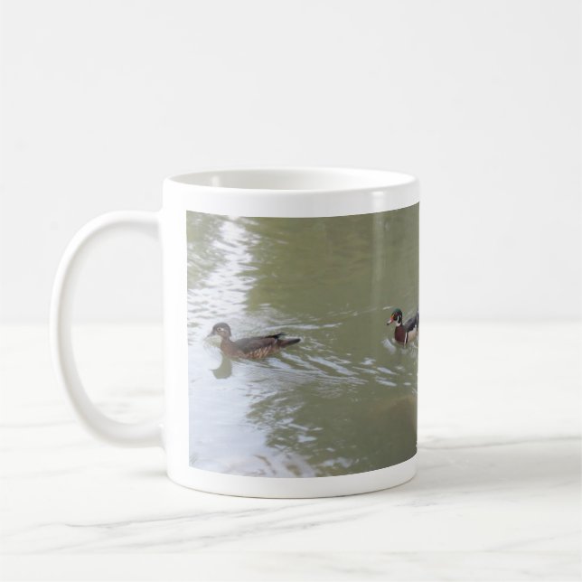 Taza De Café Patos nadando (Izquierda)