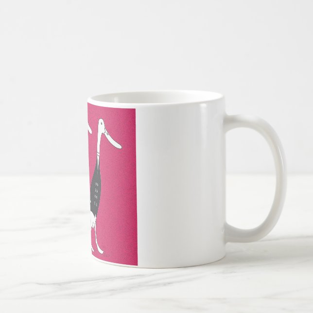 Taza De Café Patos vestidos (Derecha)