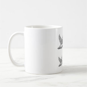 Taza De Café Patos volando