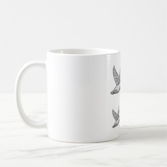 Taza De Café Patos volando (Izquierda)