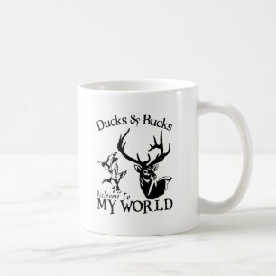 TAZA DE CAFÉ PATOS Y DÓLARES