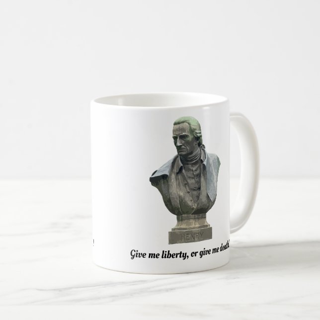 Taza De Café Patrick Henry Coffee Mug (Anverso derecho)