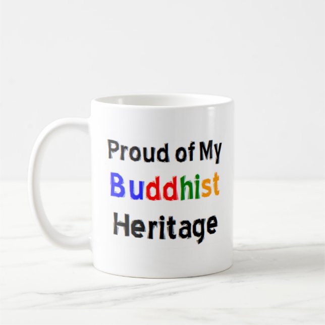 Taza De Café patrimonio budista (Izquierda)